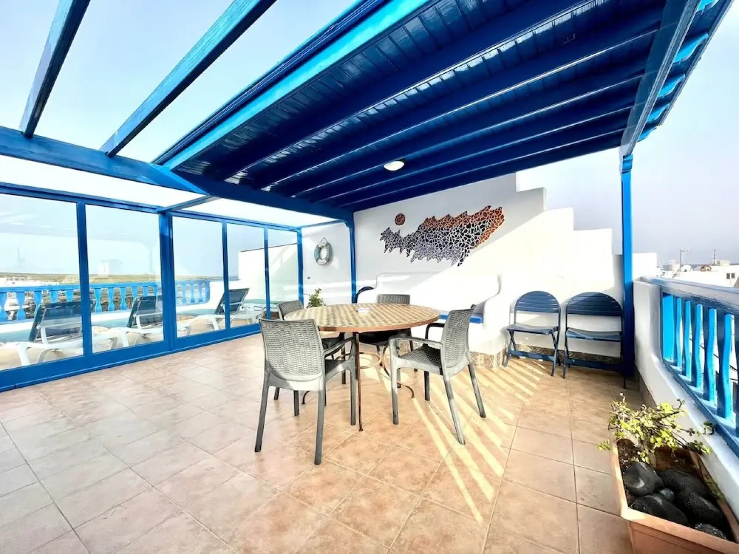 Mirador con Vista al Mar Wifi BBQ Punta Mujeres