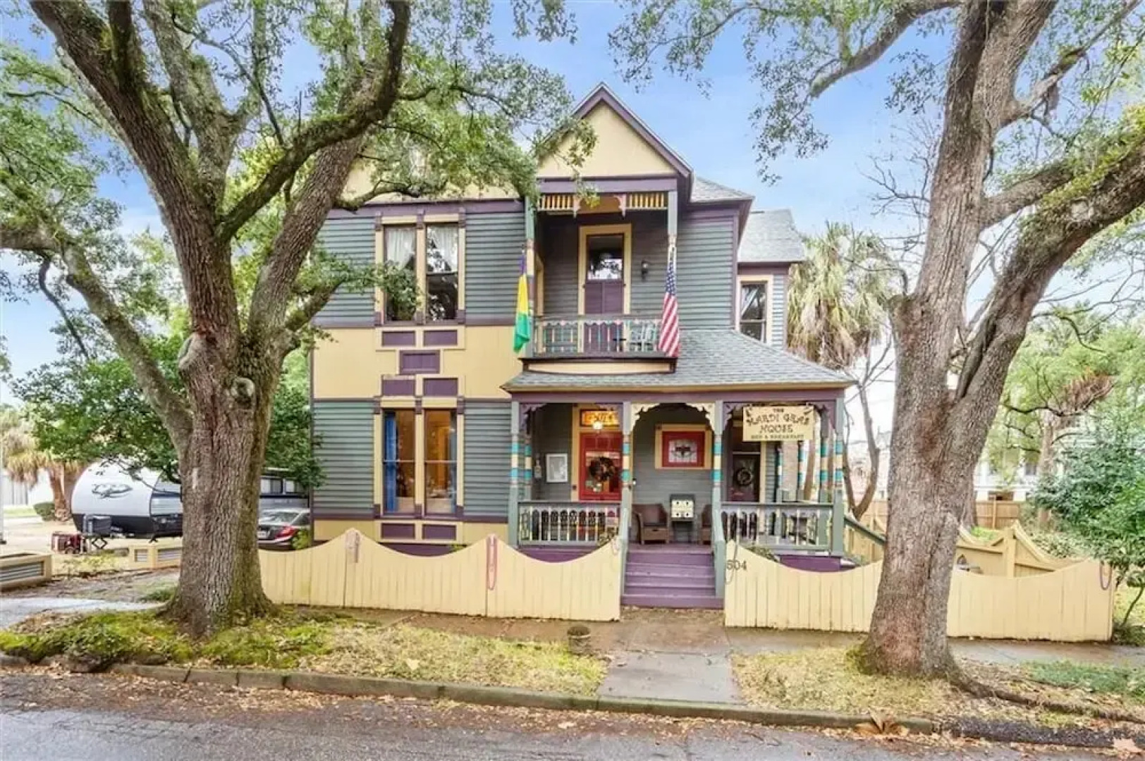 The Mardi Gras House