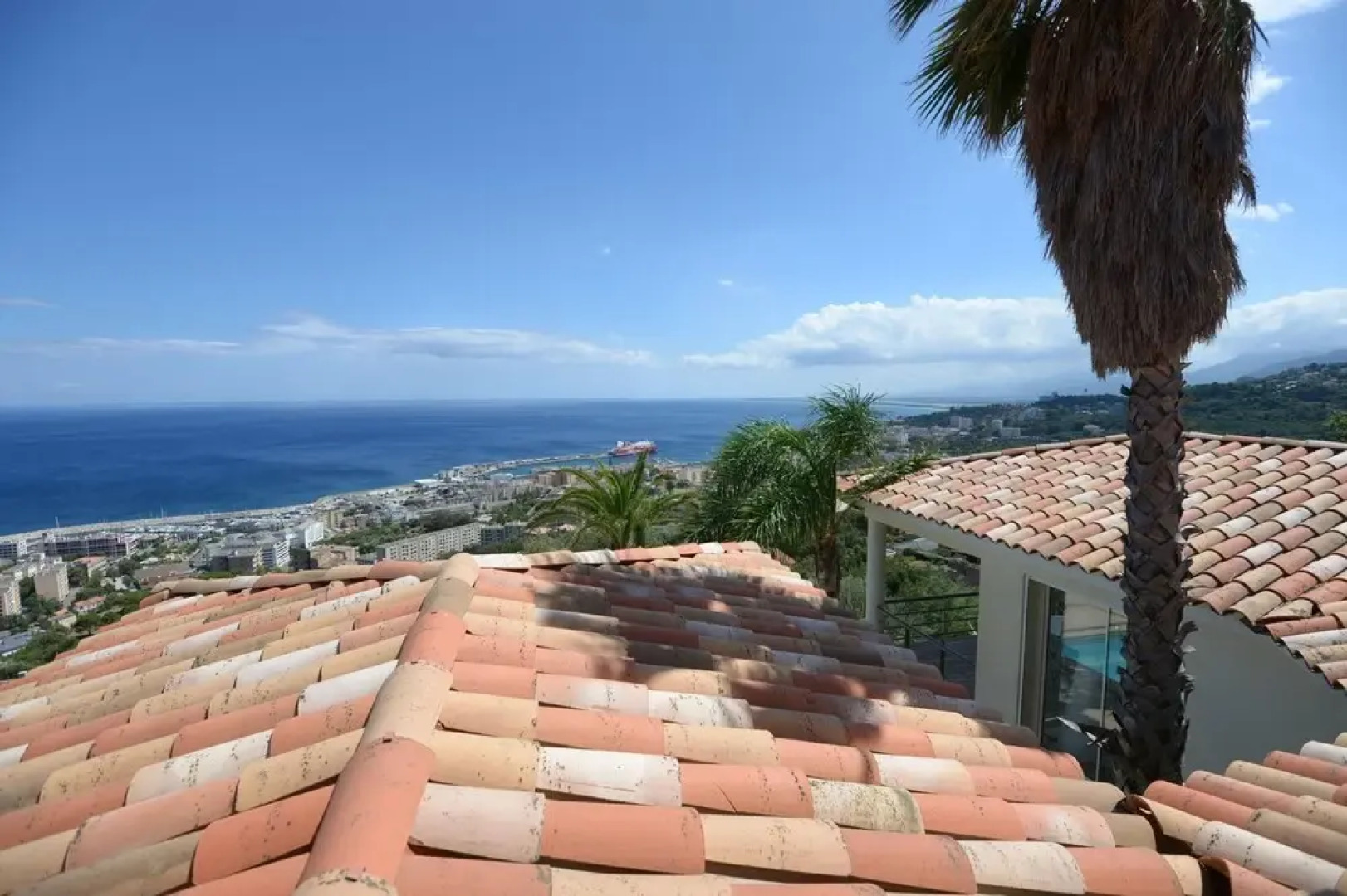 Villa With 3 Bedrooms In Ville-Di-Pietrabugno, With Wonderful Sea View, Private Pool, Enclosed Garden - 8 Km From The Beach