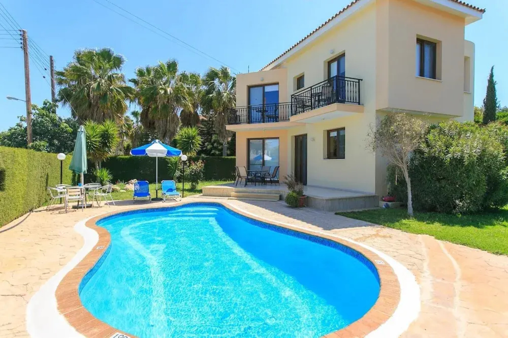 Villa Fostira Large Private Pool Walk to Beach A C Wifi Eco-friendly - 2402