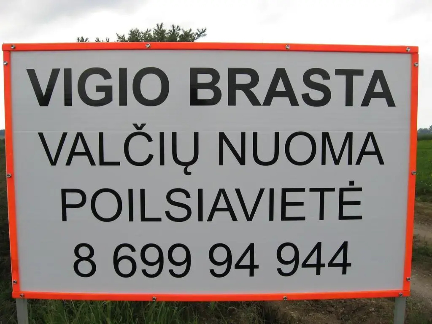 Vigio Brasta camping