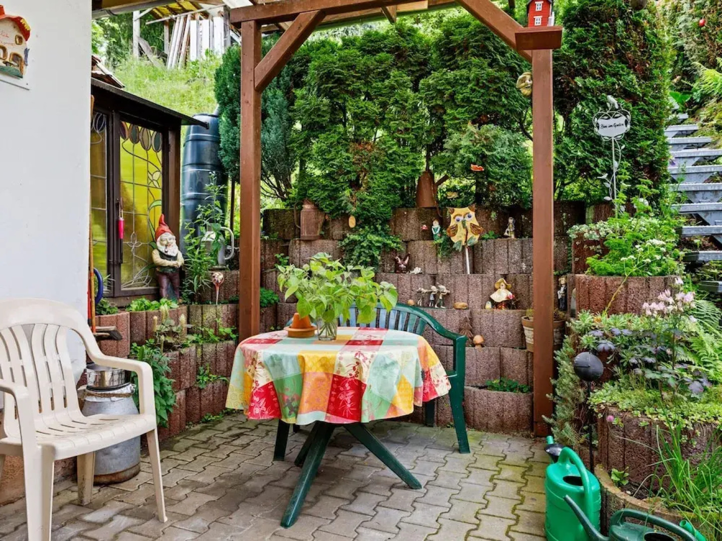 Winsome Holiday Home with Terrace,Garden,Bicycle Storage,Bbq