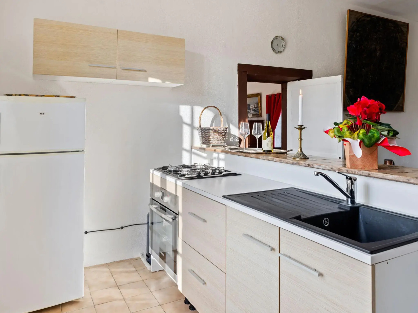 Guest room in a lavish castle in Allier