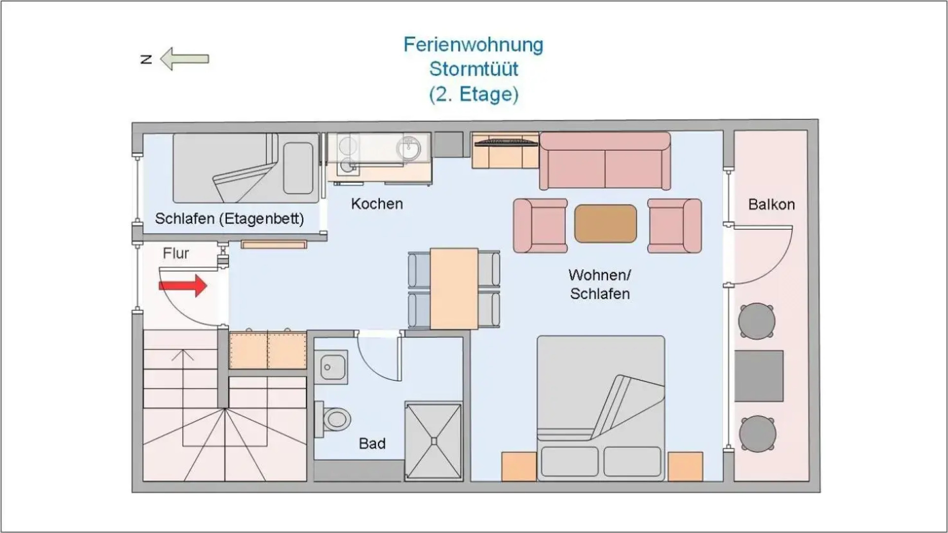 Stormtüüt - Wunderschönes Feriendomizil für die junge Familie in Strandnähe