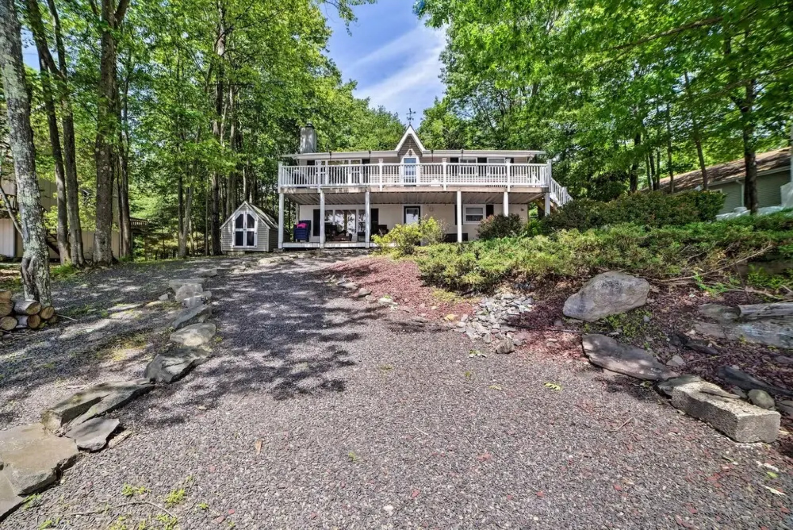 Waterfront Pocono Lake Home w/ Private Dock!