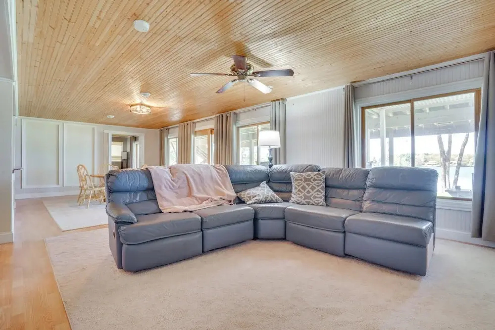Spacious Lakefront New Auburn Home w/ Sunroom