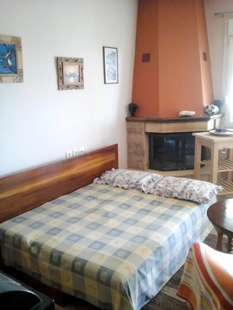 Apartment With 2 Bedrooms in Leptokarya, With Wonderful sea View, Encl