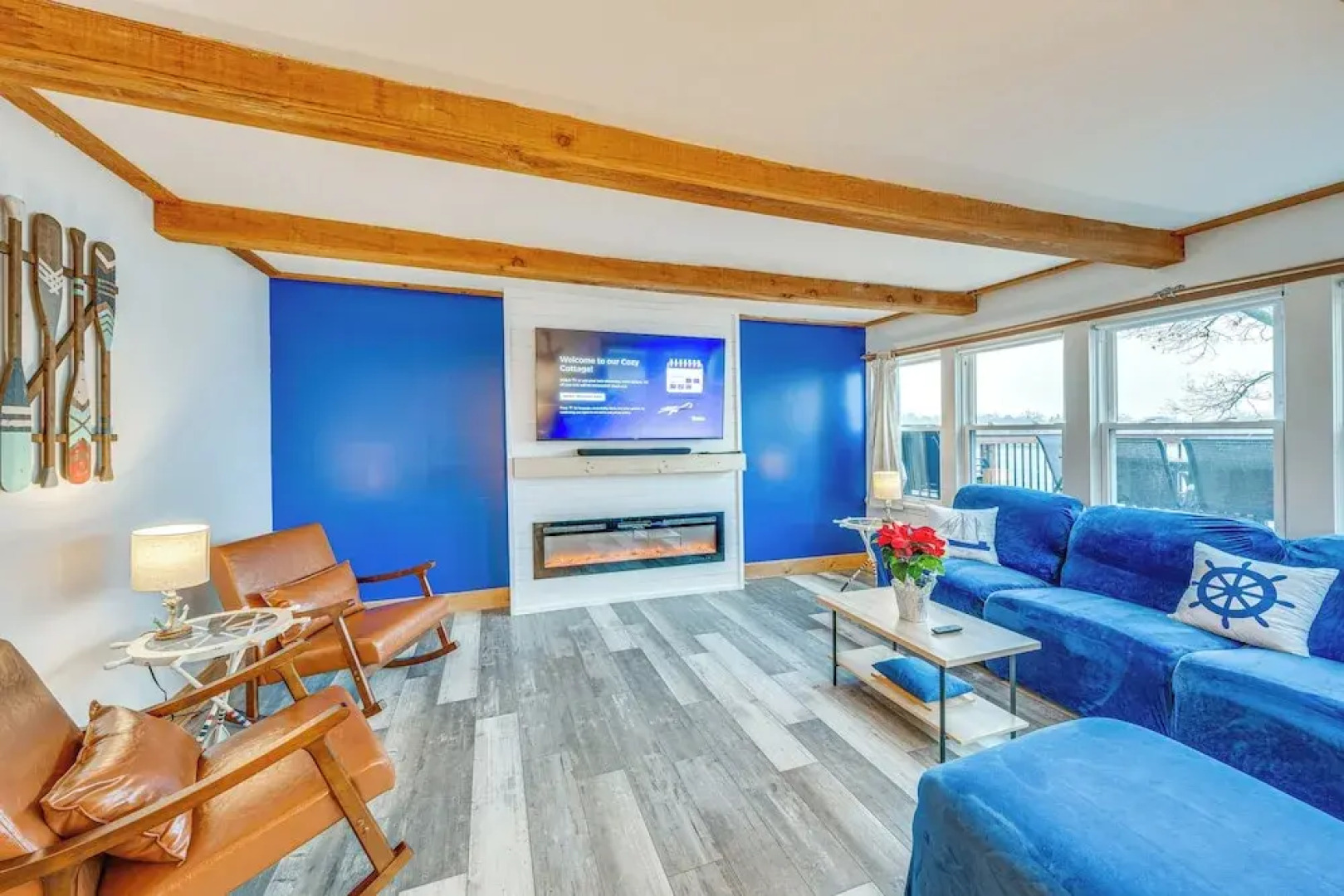 Waterfront Fox Lake Vacation Rental w/ Fire Pit!