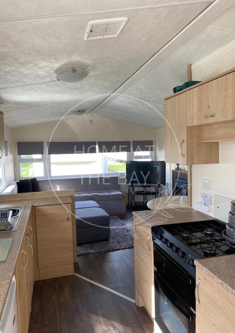 Caravan With Decking at Lyons Robinhood