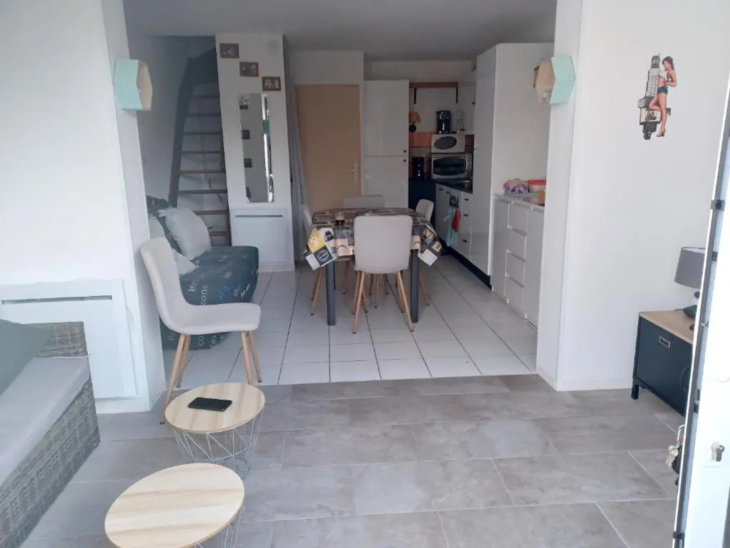 Maison de 2 chambres a Vendres a 300 m de la plage avec piscine partagee et terrasse amenagee