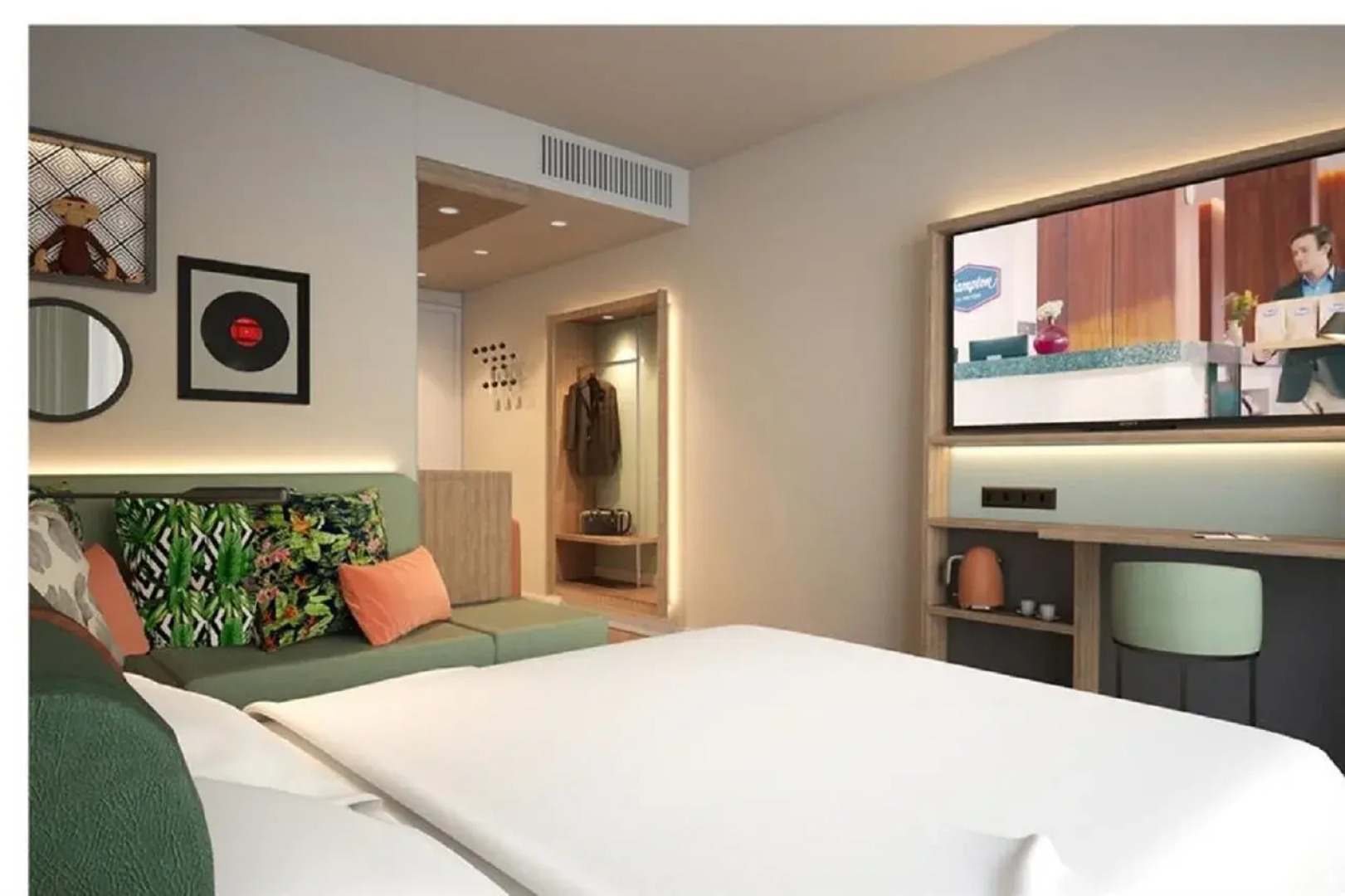 Отель Hampton by Hilton Alcobendas Madrid