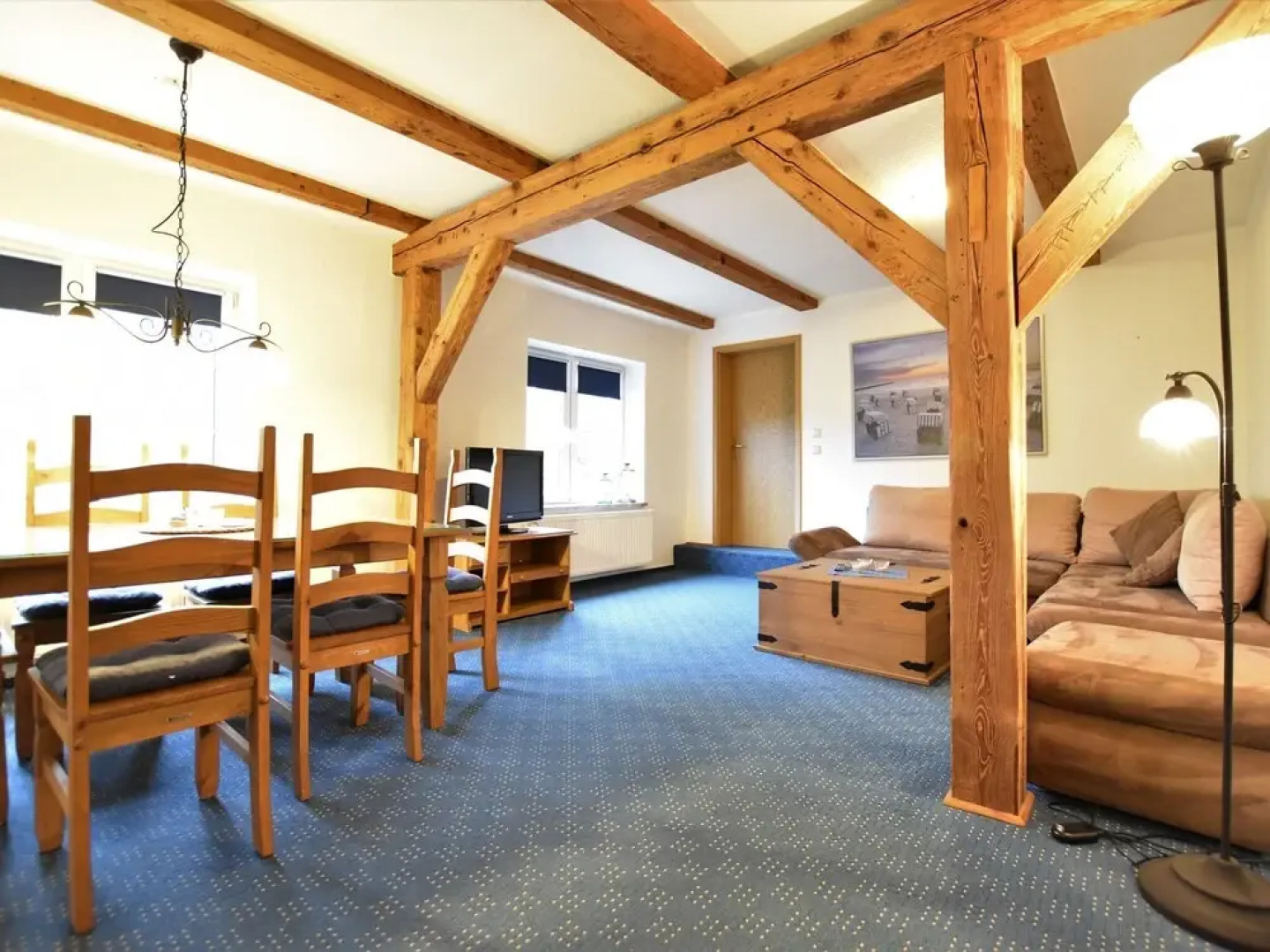 Pretty Apartment in Country House in Grundshagen With Garden