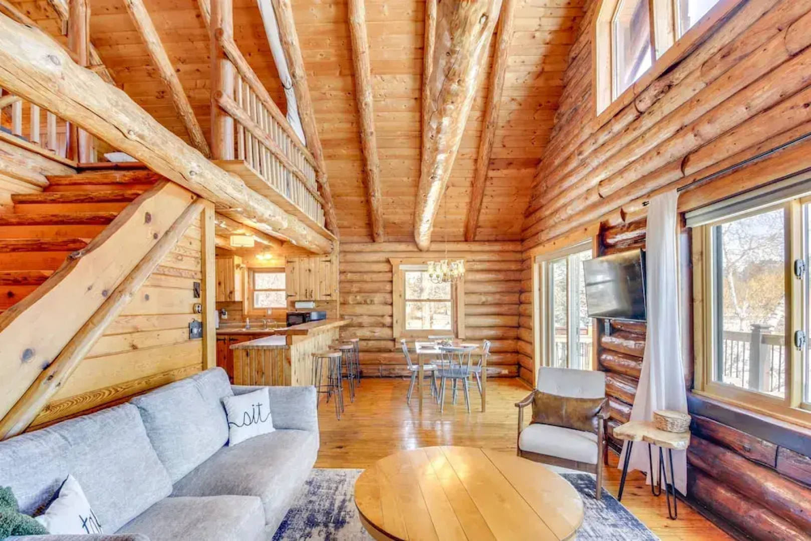 Lakefront Park Rapids Cabin w/ Decks & Boat Dock!