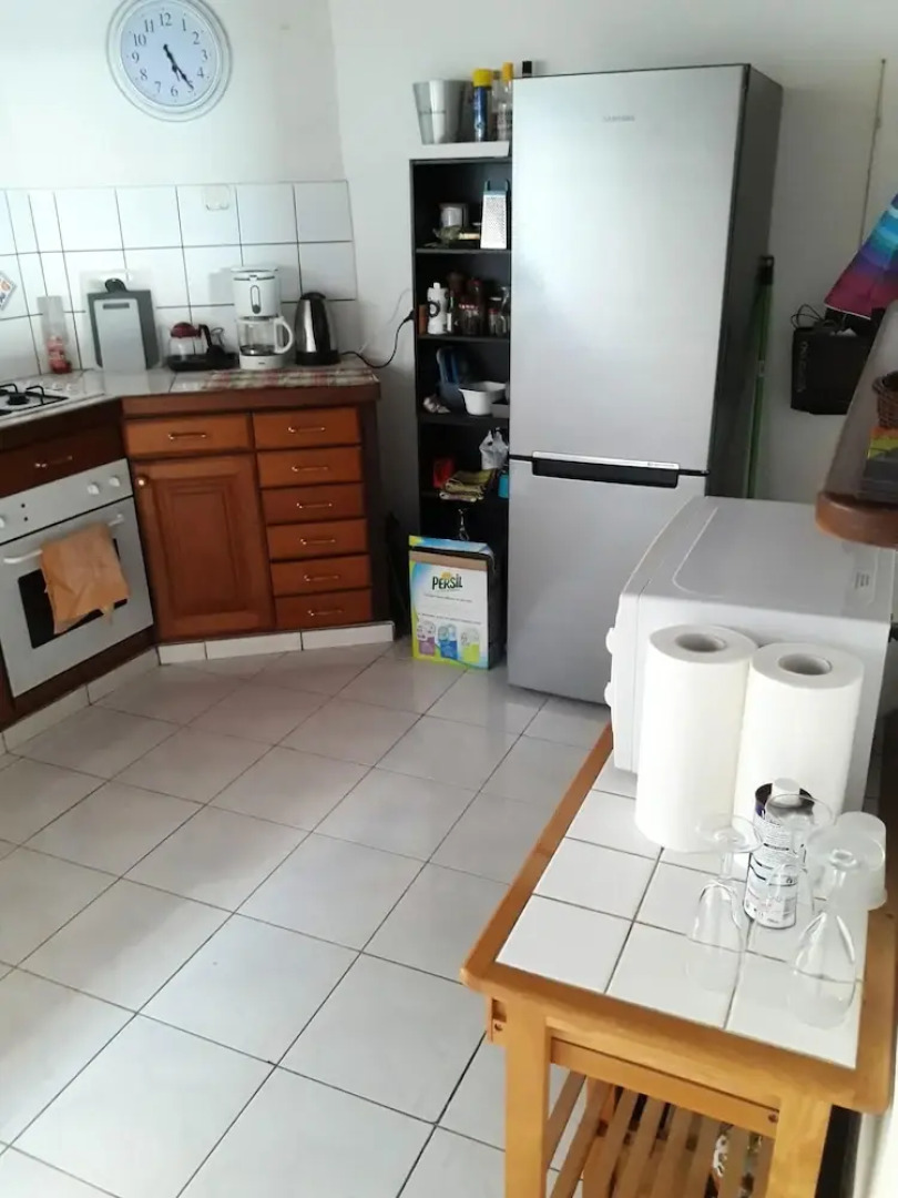 House With 2 Bedrooms in Petit Bourg, With Wonderful sea View, Furnish