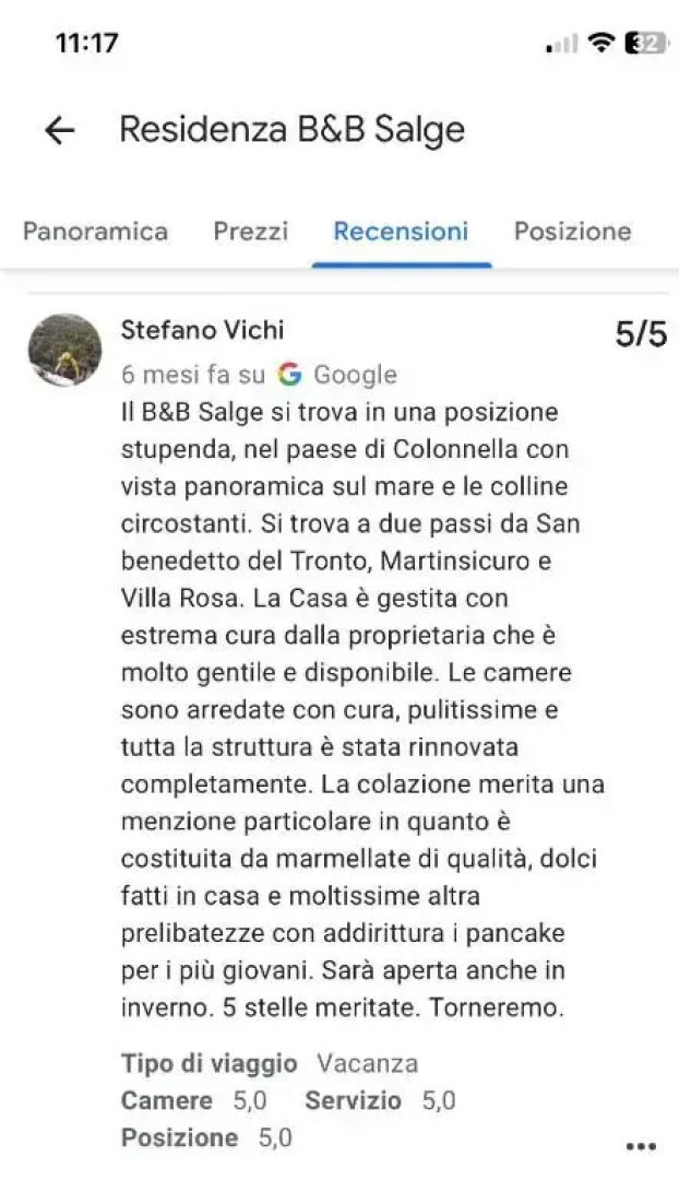 SALGE b&b RESIDENZA DI CHARME