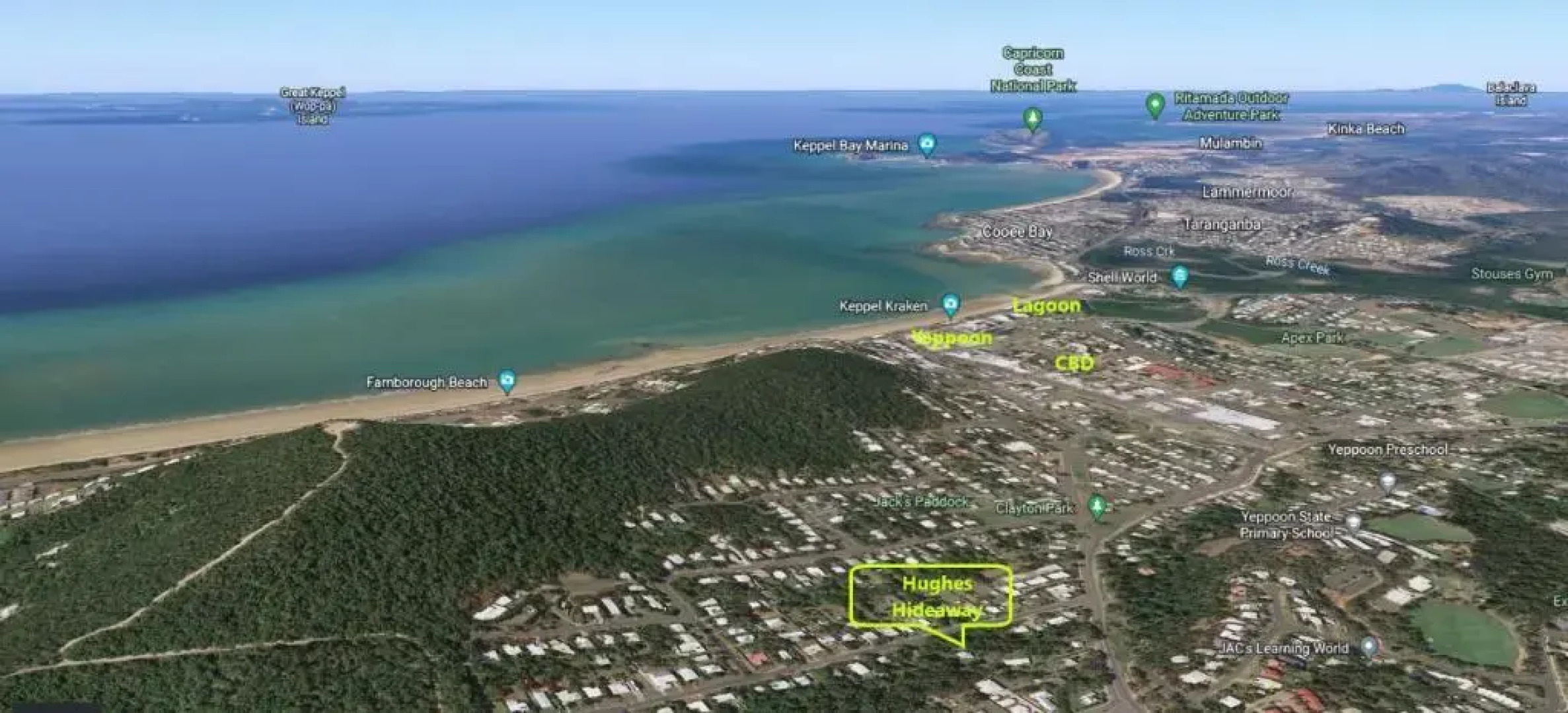 Hughes Hideaway - 2BR Cottage on 1 Acre w Air Con, King Beds