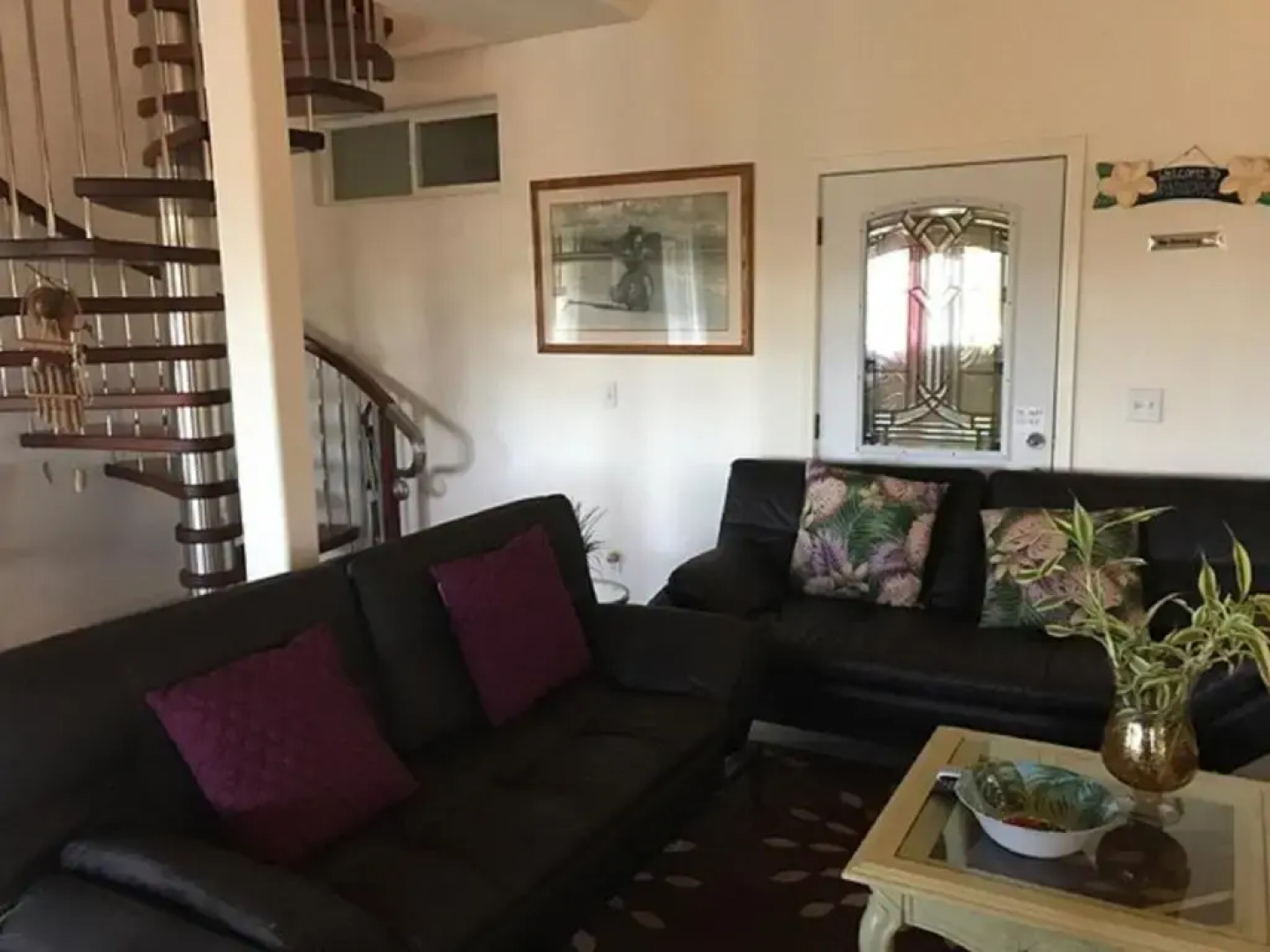 Coconut Palms Vacation Rental near lava fields and beaches