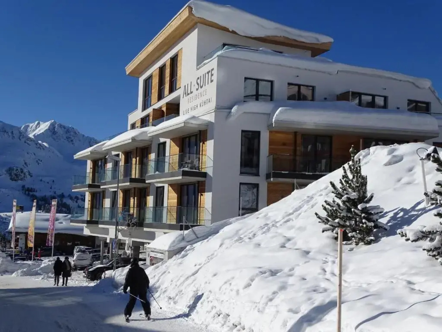 Modern ski-in apartment 2020m Kühtai