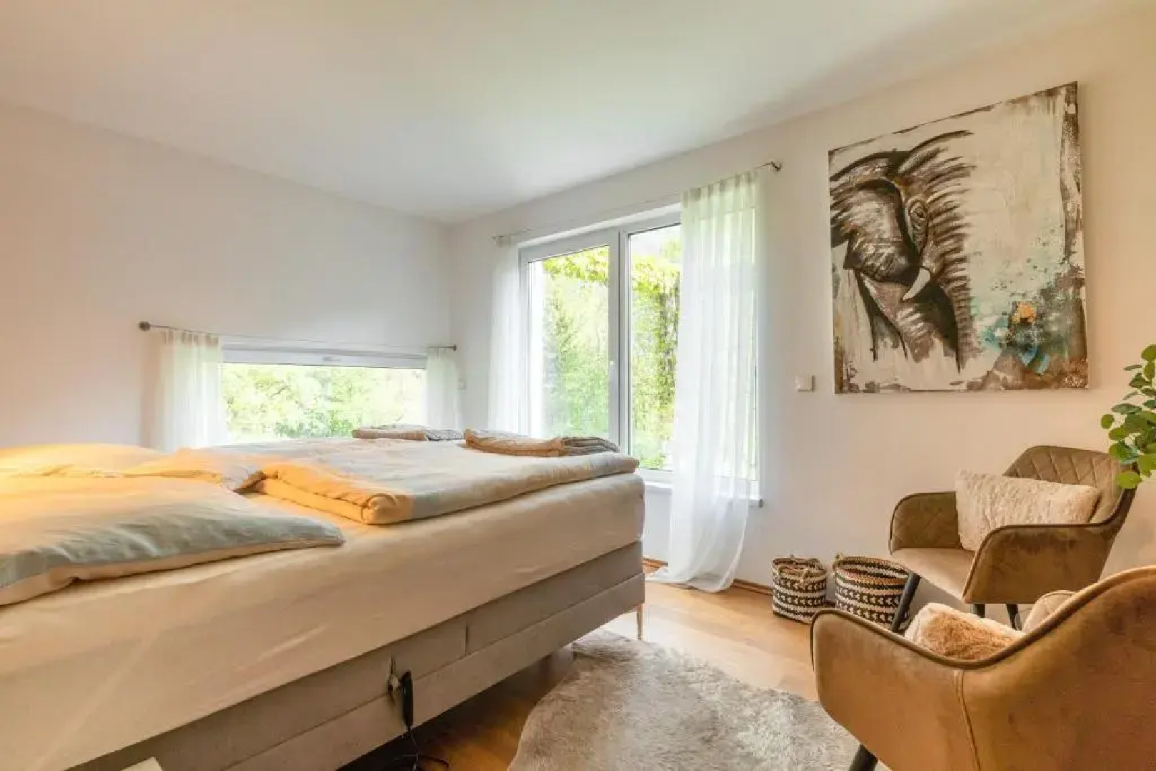 Ferienhaus Bergpanorama Mit Sauna & Großem Garten