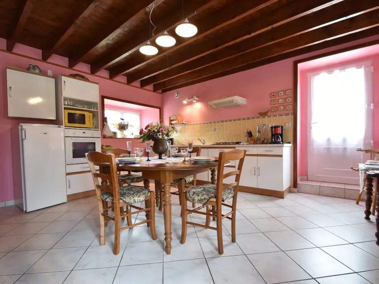 Cozy Holiday Home in Gourbesville France with Fireplace