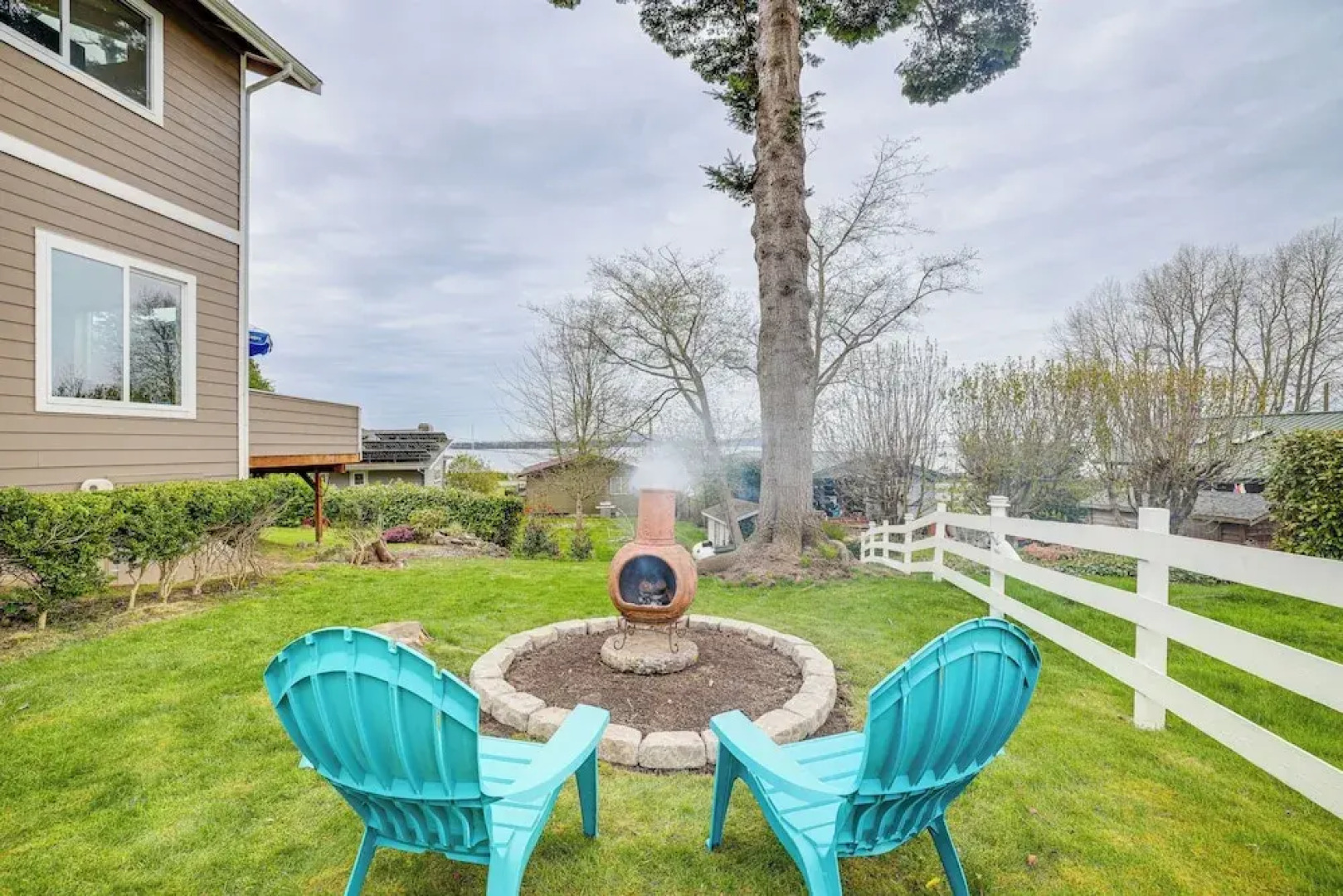 Beautiful Birch Bay Retreat w/ Deck & Fire Pit!