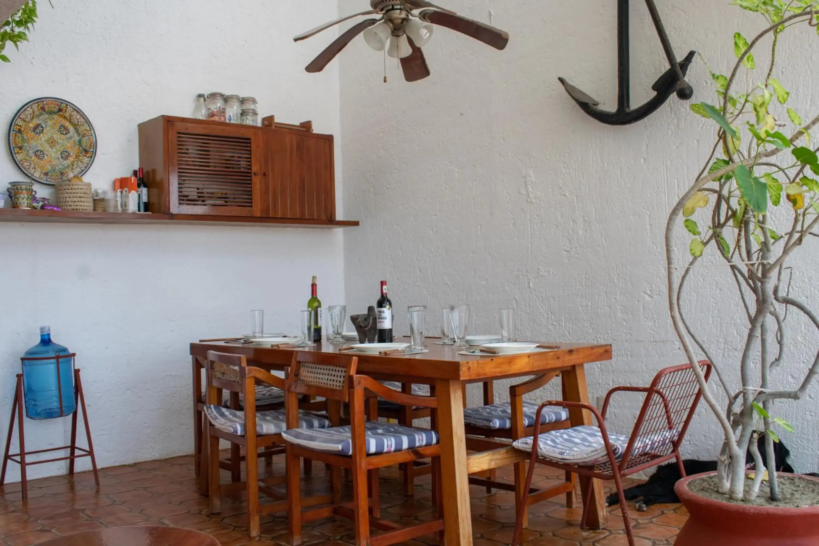 Casa Roja, Tecolutla (frente al mar)