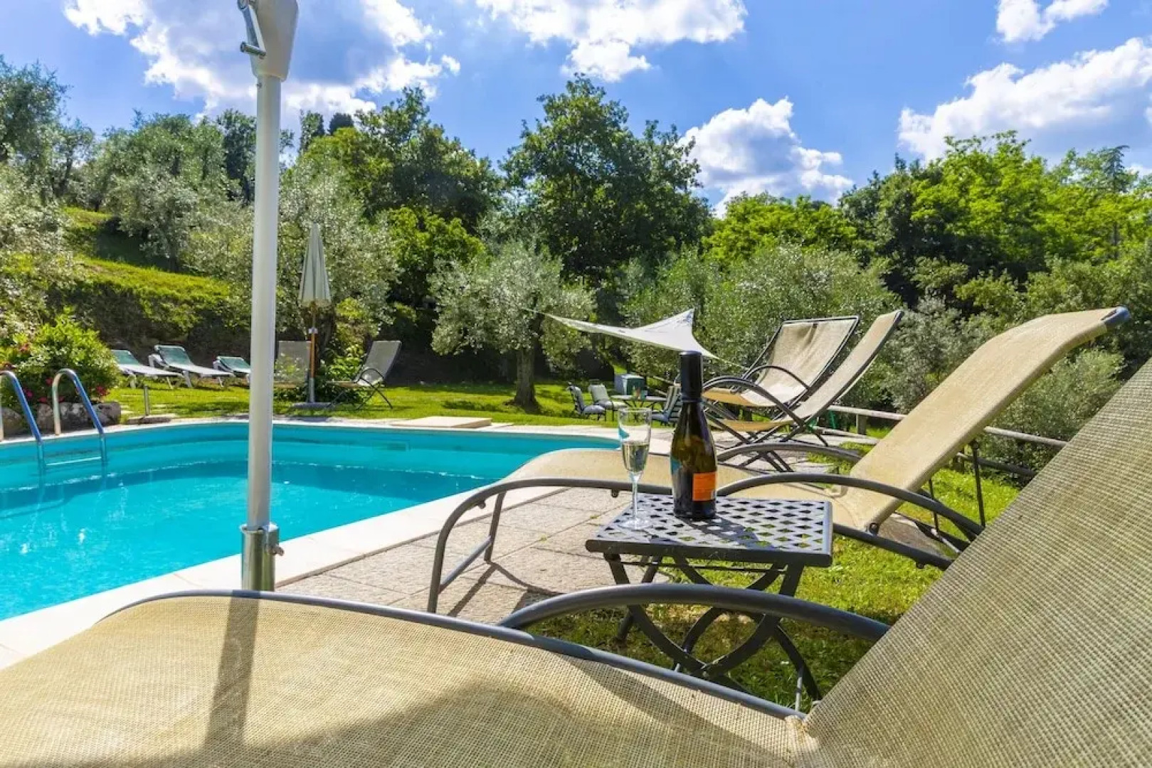 Villa With one Bedroom in Monte San Savino, With Wonderful Mountain View, Pool Access, Furnished Garden