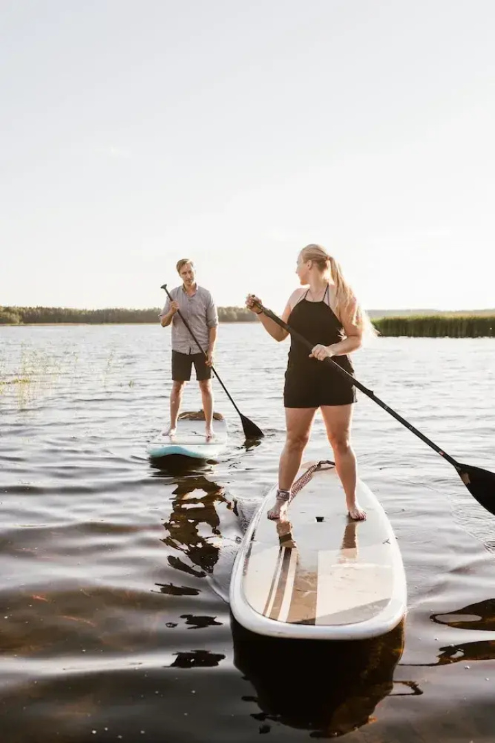 Vaalimaa Camping - On the beach