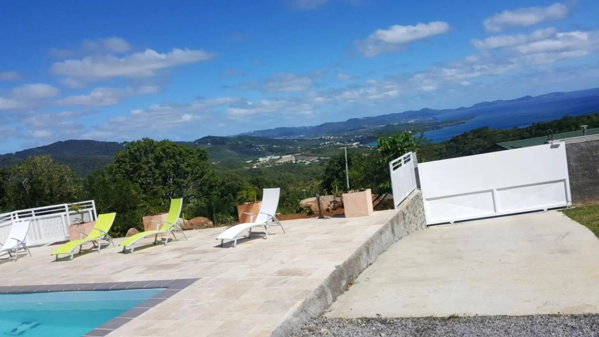 Villa de 3 chambres avec vue sur la mer piscine privee et jardin clos a Le Diamant a 3 km de la plage