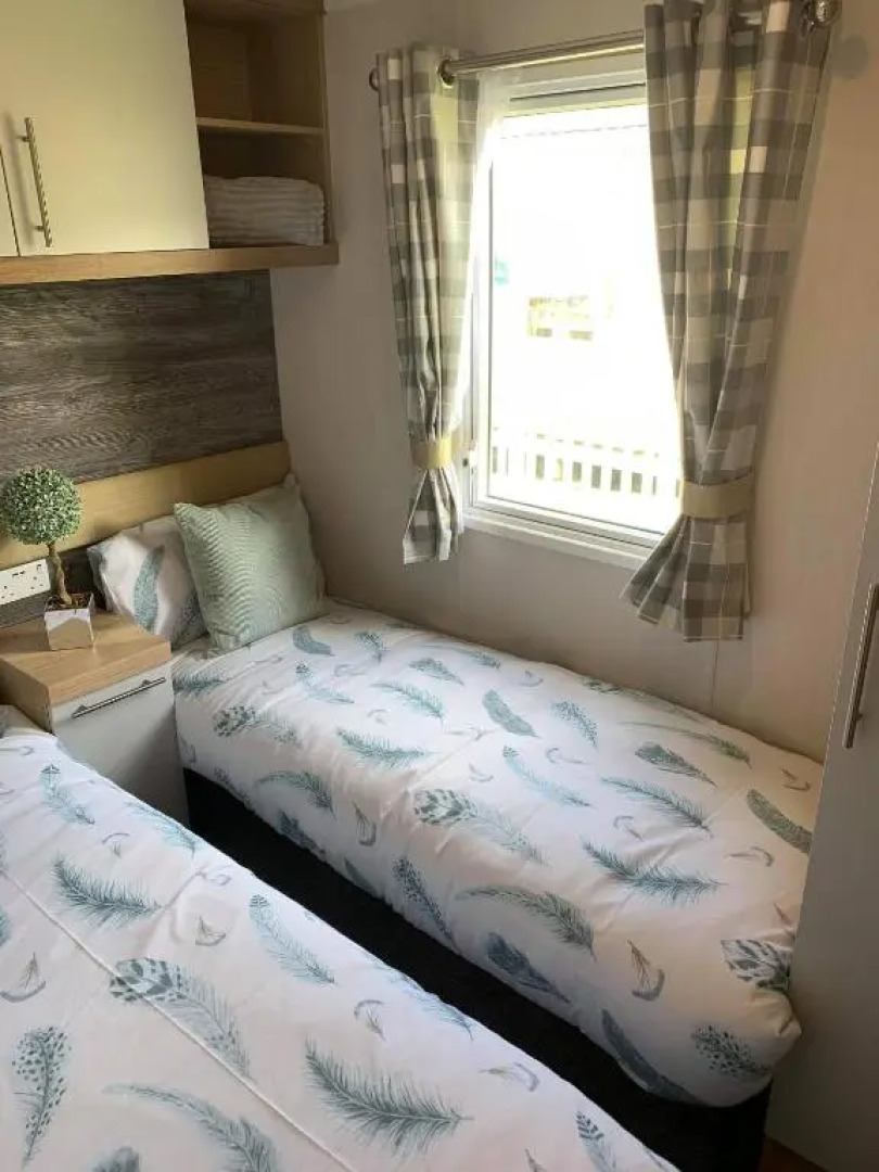 3 bed presitage caravan Doniford Bay