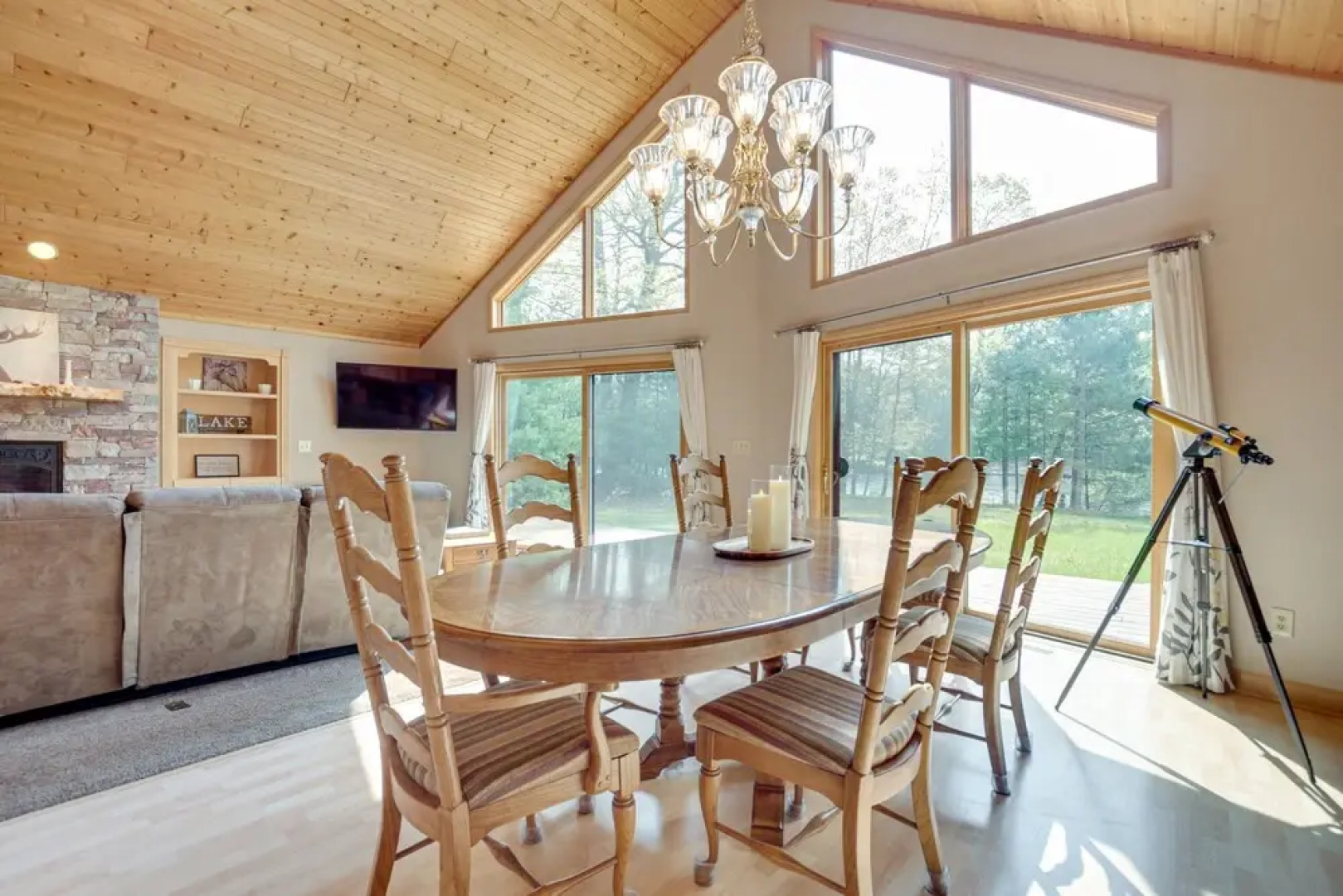 Lakefront Eagle River Vacation Rental w/ Boat Dock