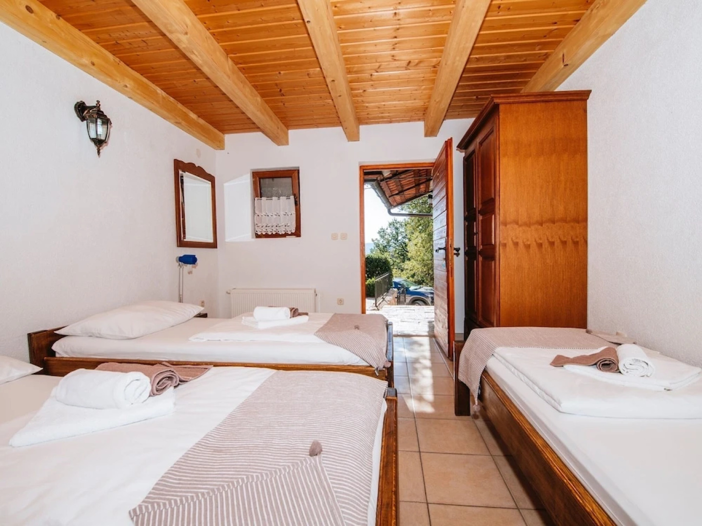 Traditional Stone House With Interiour Pool, Sauna, Garden, Terrace With BBQ