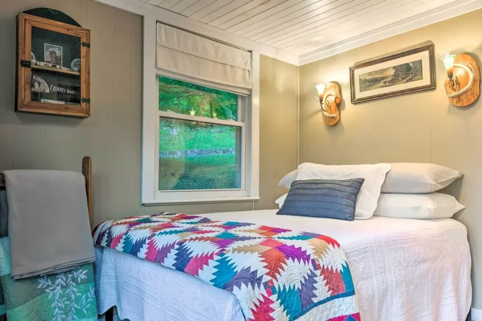 Mtn Views + Fire Pit: Serene Chimney Rock Abode