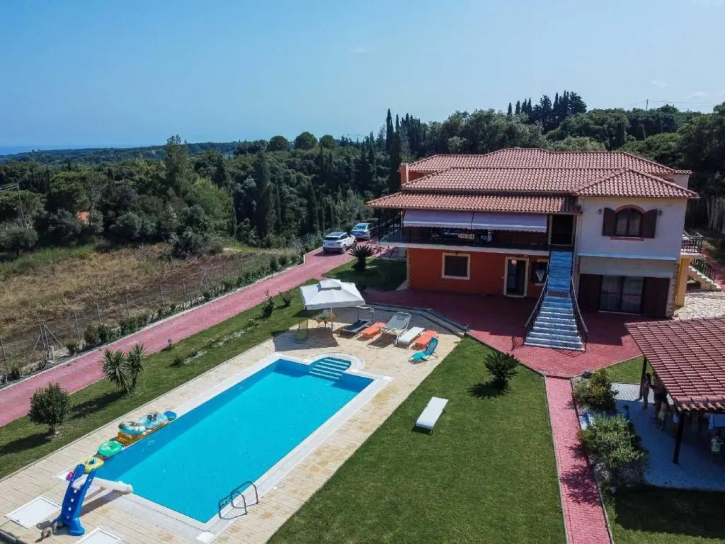 Kastro Villa with pool in Kyllini, Peloponnese