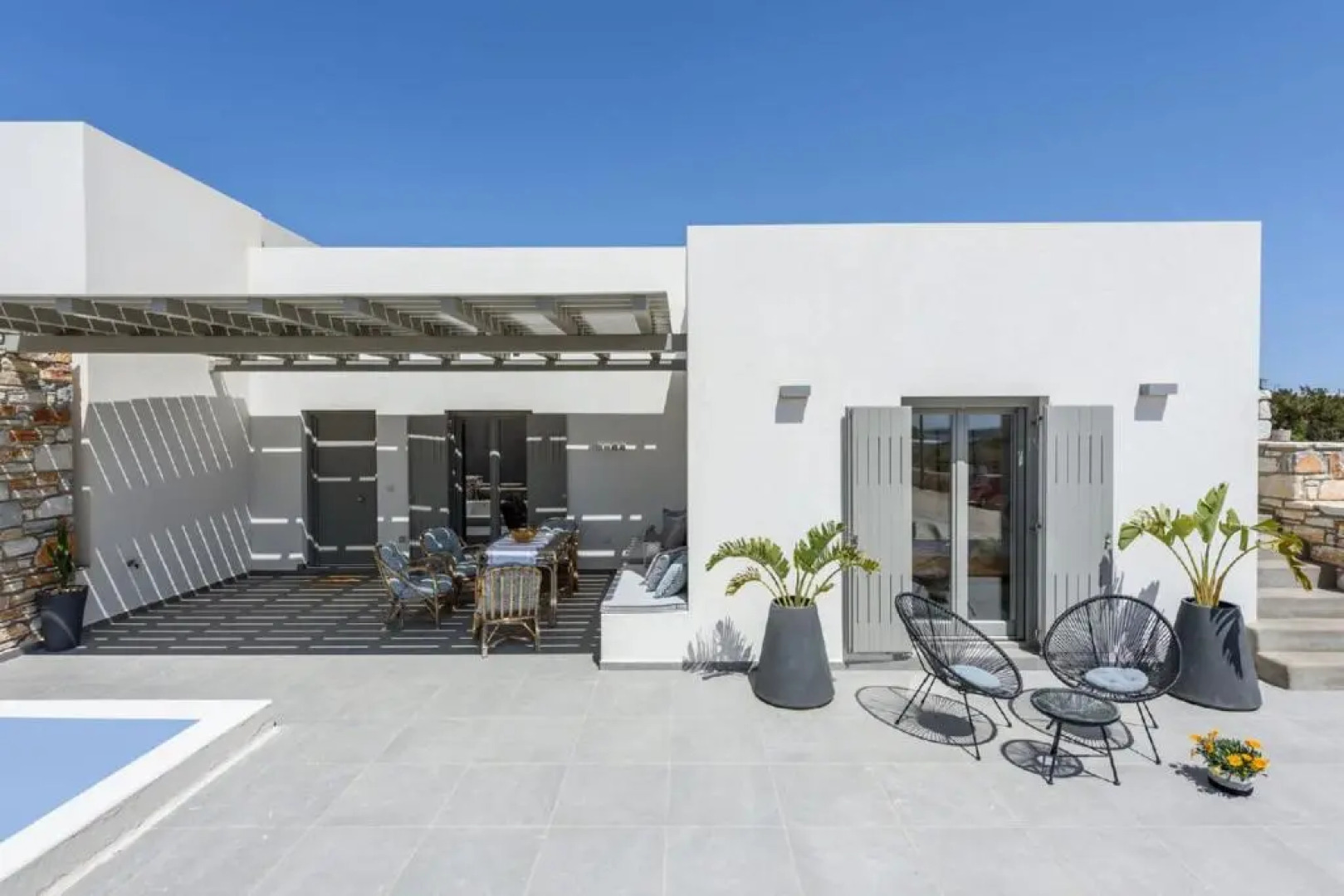 3bedroom Cycladic Villa Dorida with pool in Paros