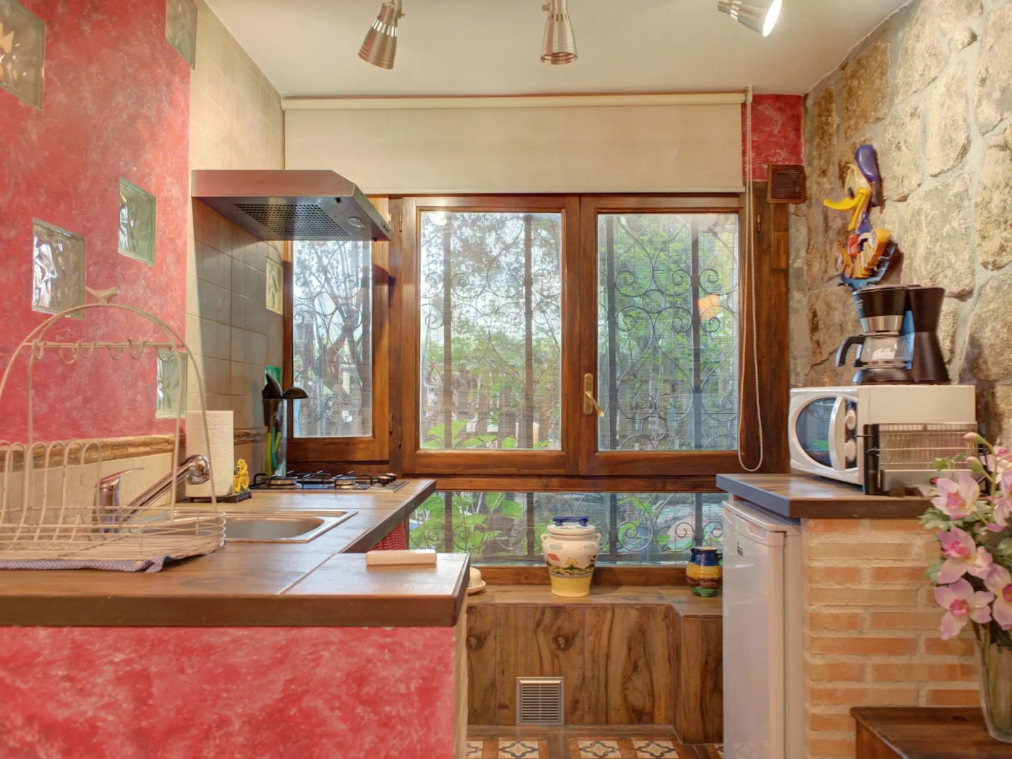 Rural Apartment in Galapagar with Garden, Pool and Spa