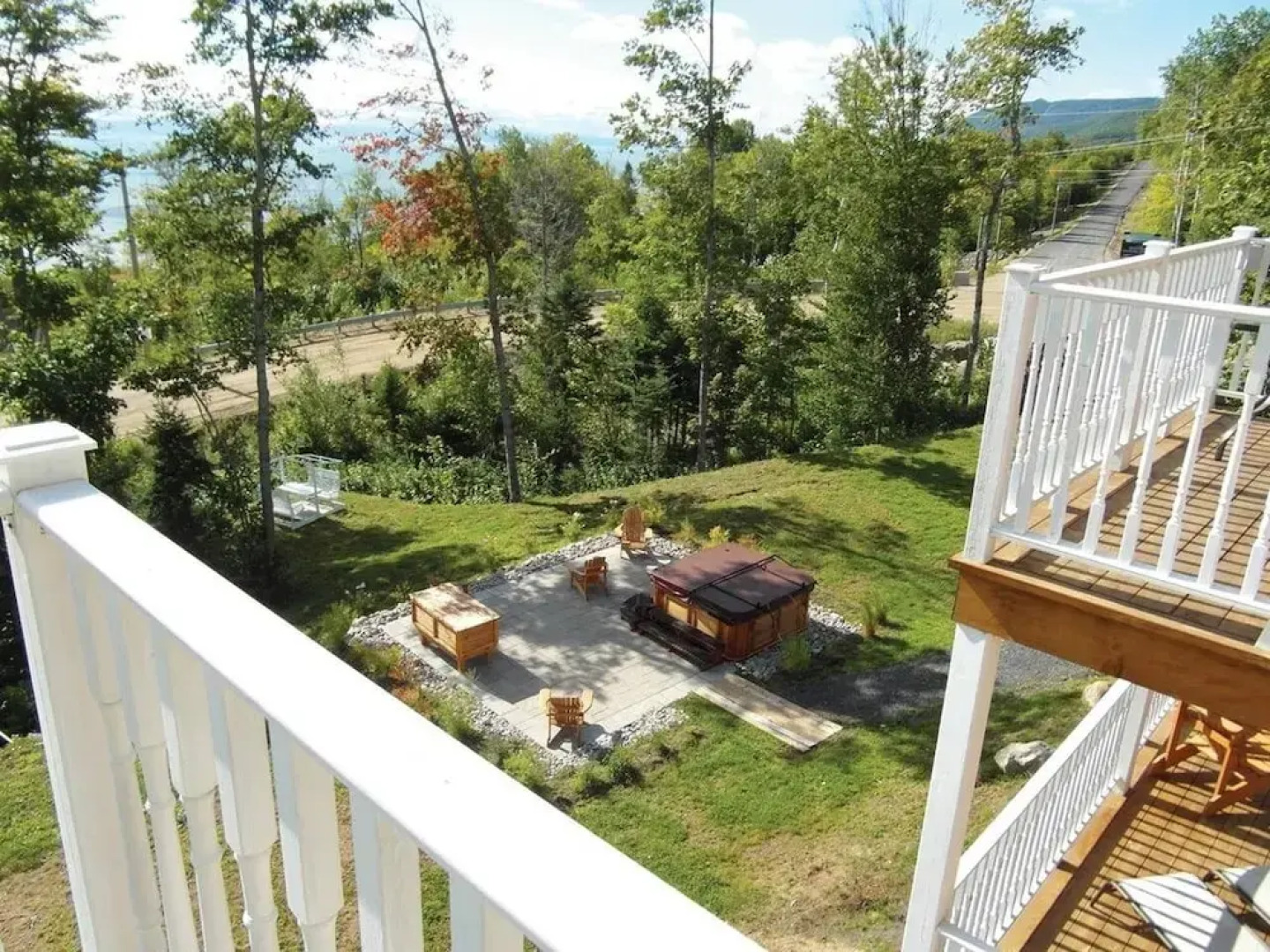 Chalet L'officier-1, spa et vue sur le Fleuve