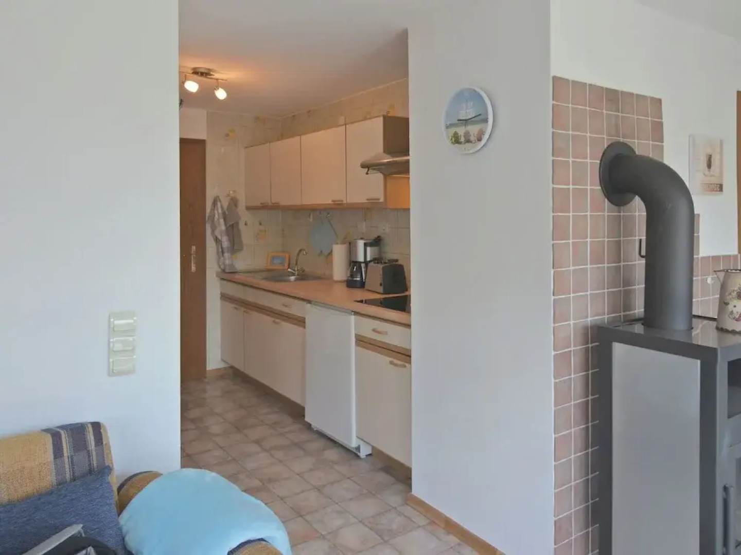 Apartment in Elpe With Balcony, Garden Furniture, Heating