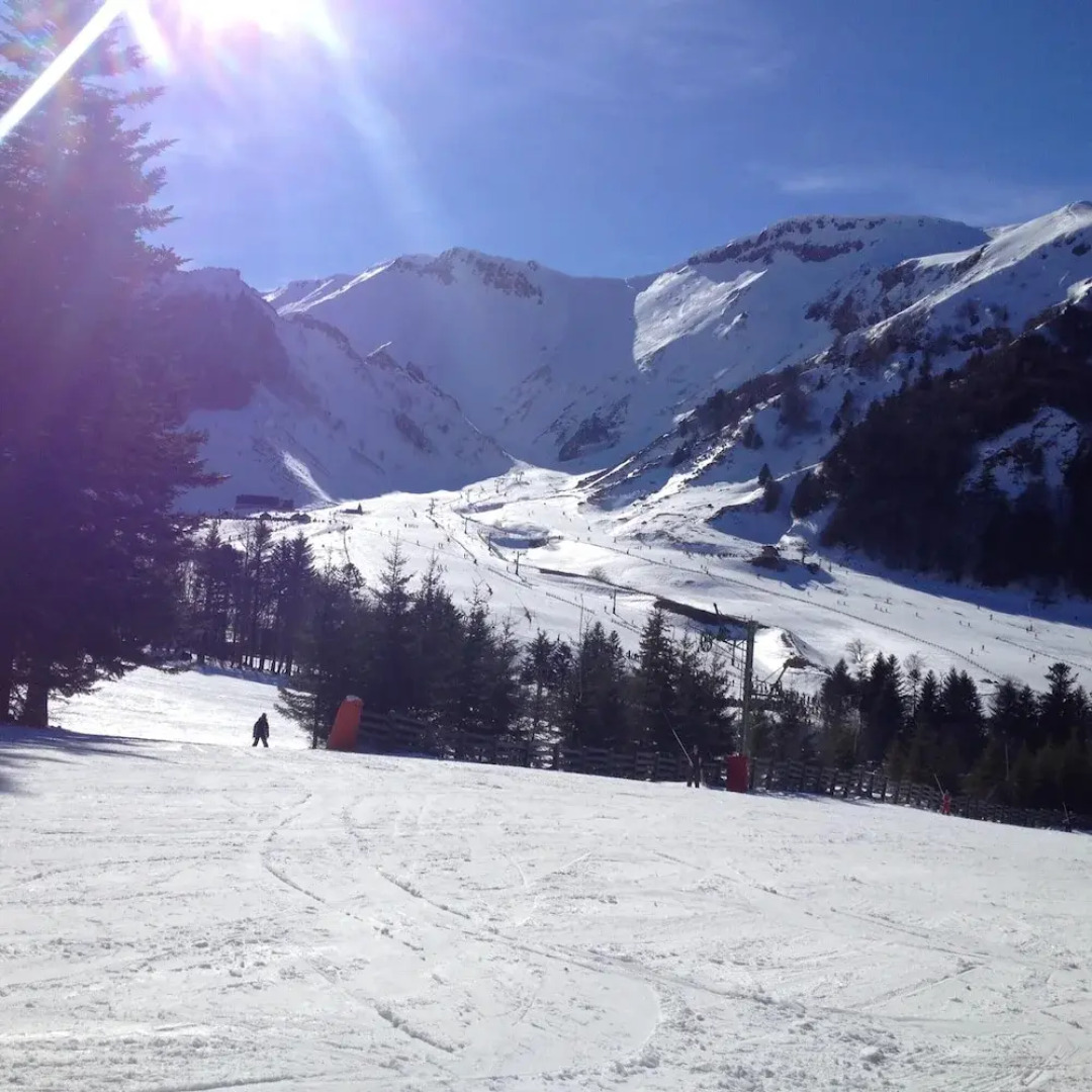 Apartment With 2 Bedrooms in Le Mont-dore, With Wonderful Mountain View and Wifi - 3 km From the Slopes