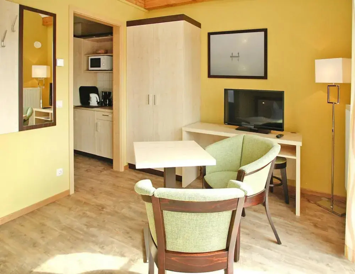 Wohnung in Plau am See mit Garten