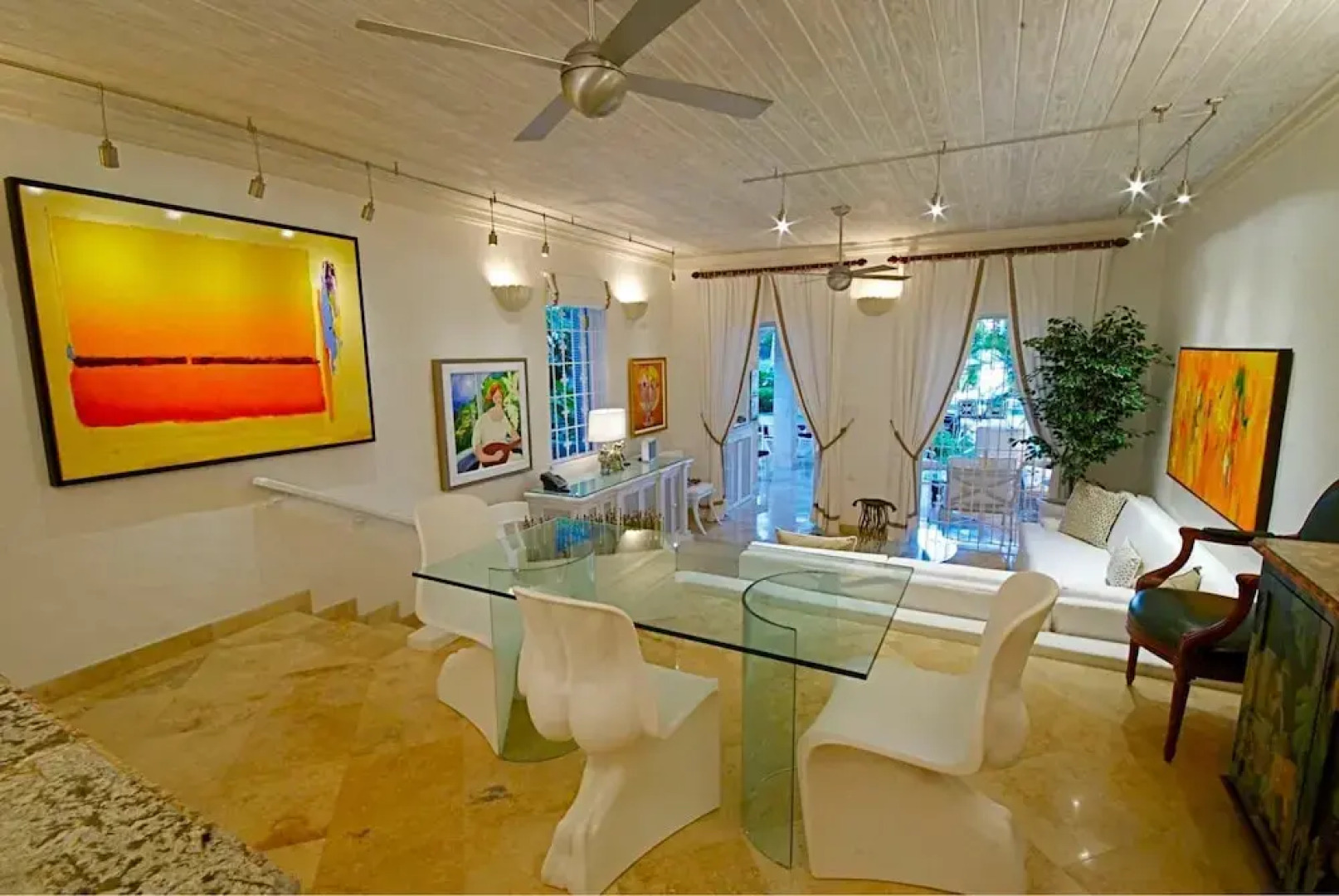 Emerald Beach 4 Plumbago by Altman