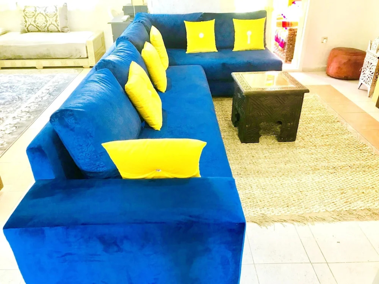 Apartment With 2 Bedrooms in Mohammedia, With Shared Pool, Enclosed Garden and Wifi Near the Beach