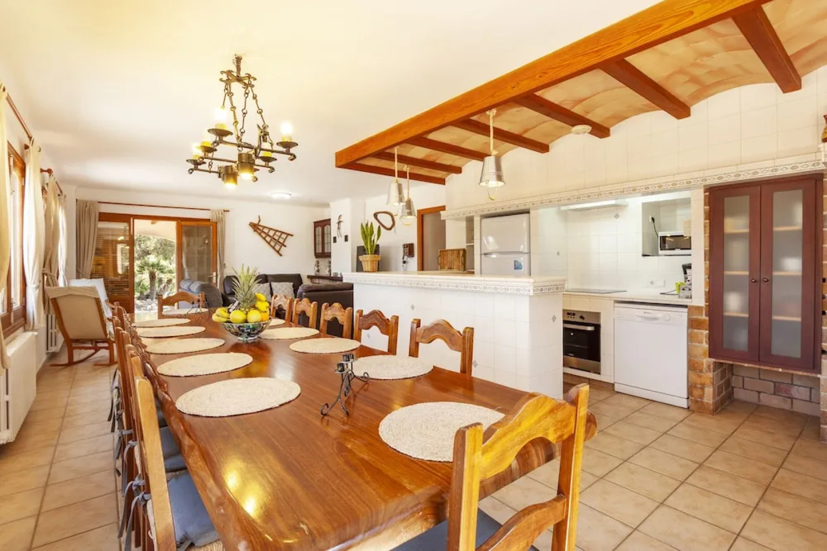 Villa in Can Picafort, Located in the Countryside, Near the Beach, has 5 Bedroom