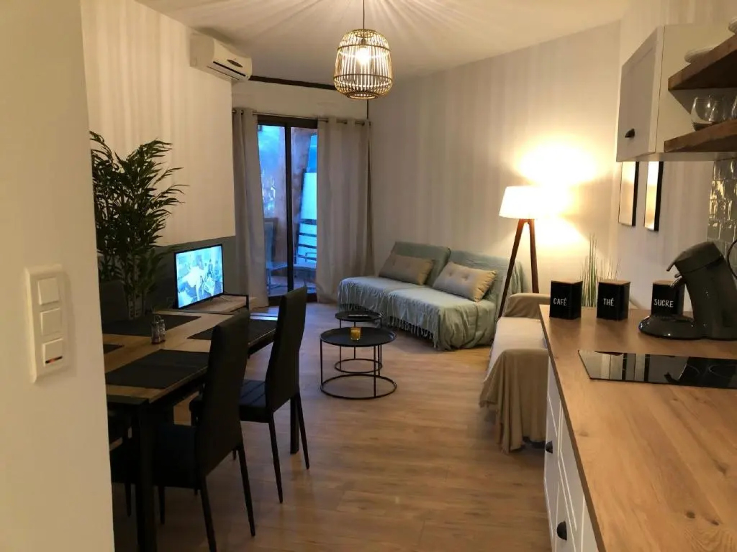Studio bord de mer - Piscine - Plage