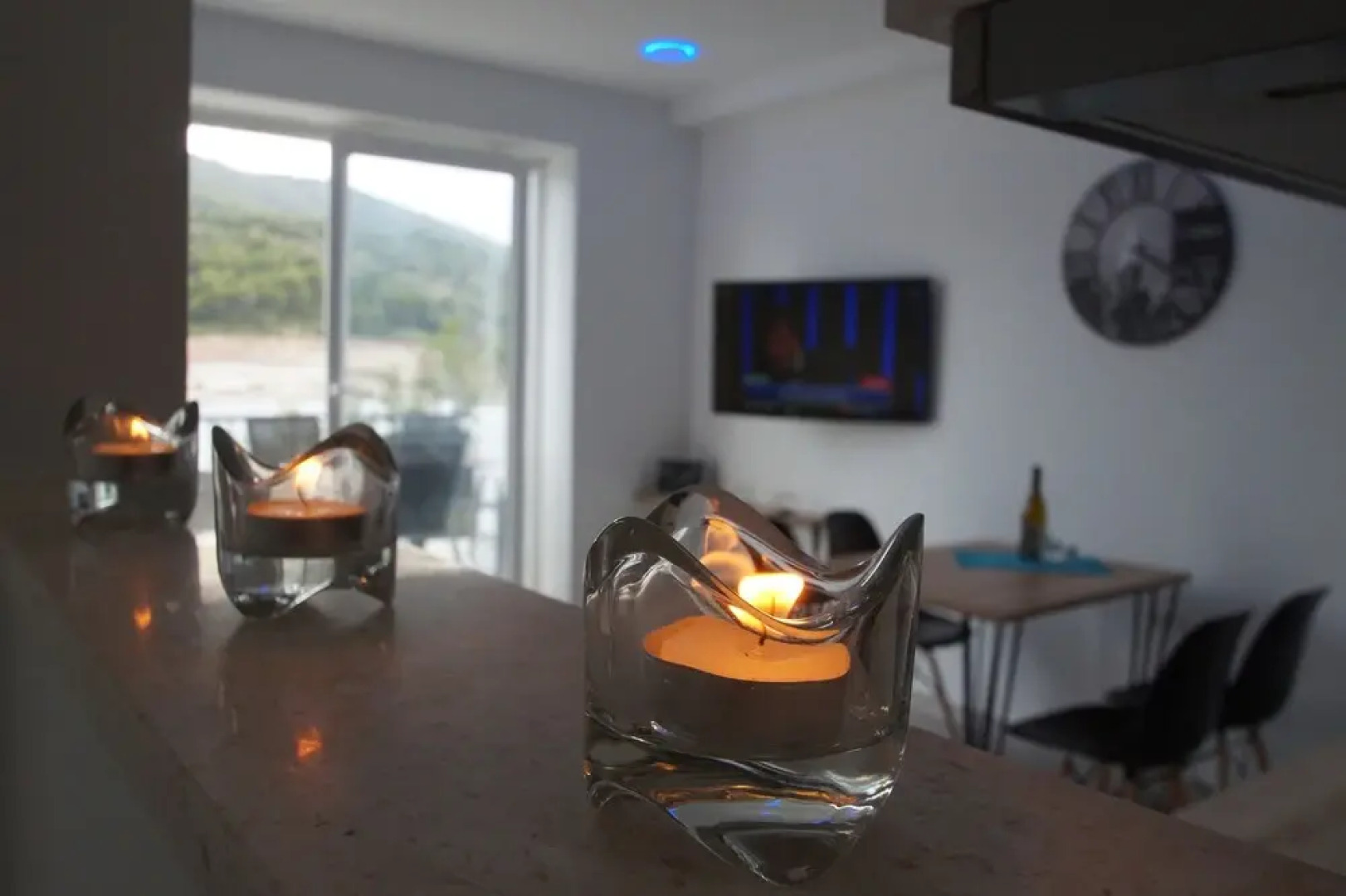 Apartment in Tri Porte (Potirna) with sea view, terrace, air conditioning, WiFi (39-2)