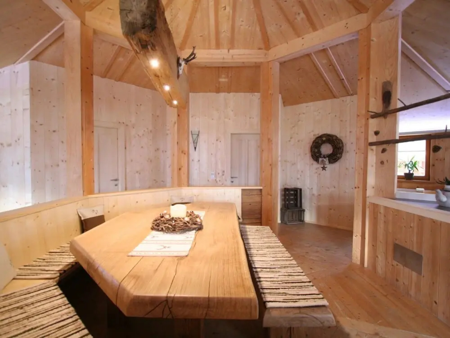 Wooden Chalet in Itter With Sauna