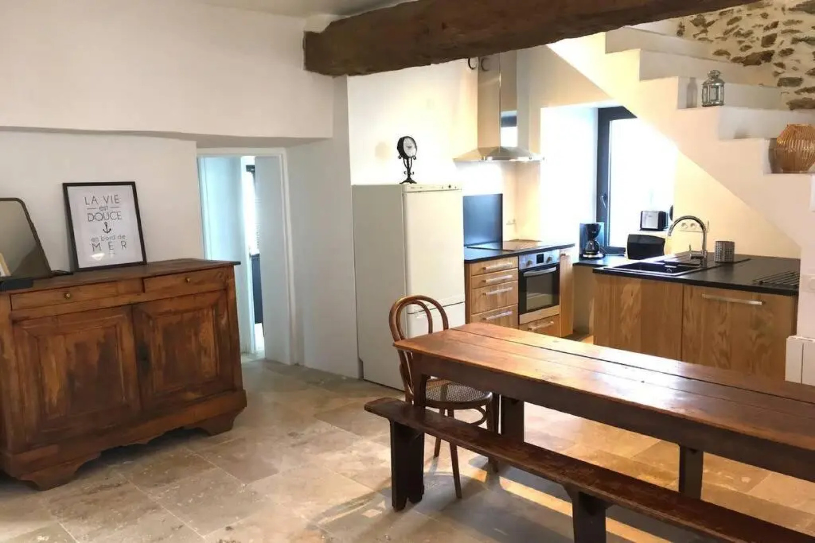 KERAUDREN RHUYS - Longère XVIIIe - 10 pers - 4 chb - plage à pied