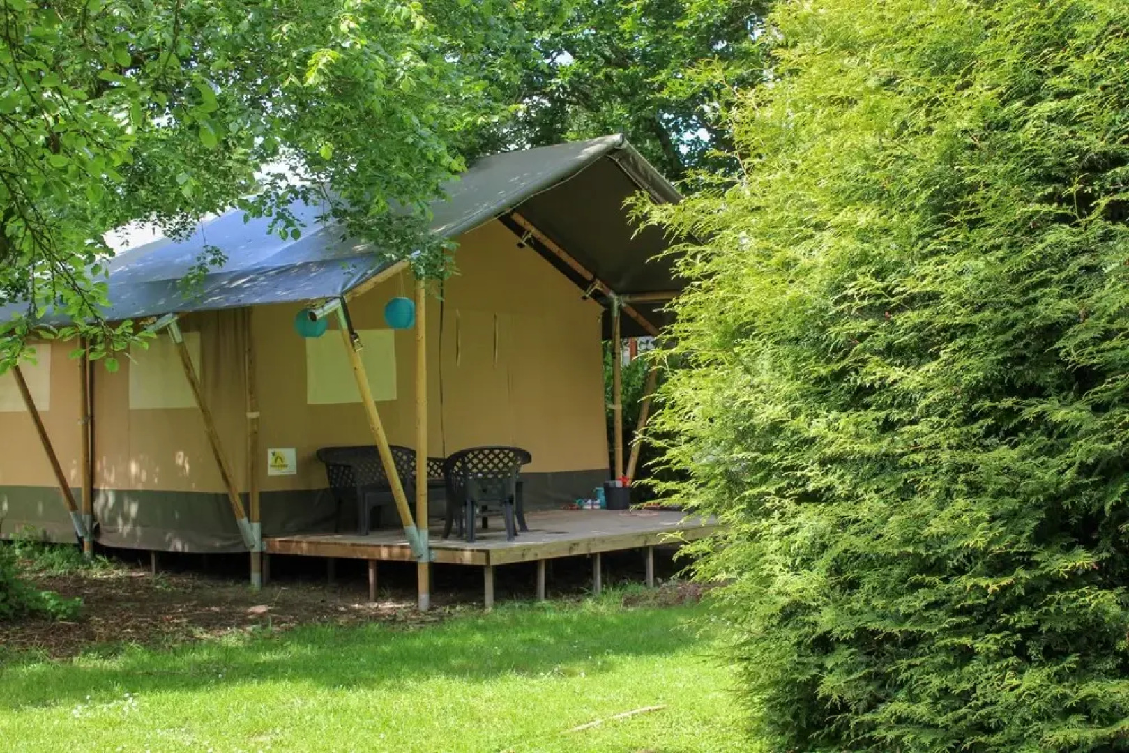 Safaritent at Camping Spineuse