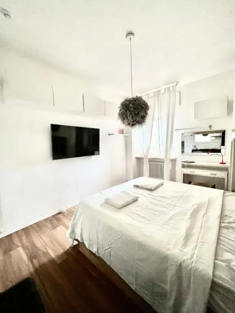 white home near Linate