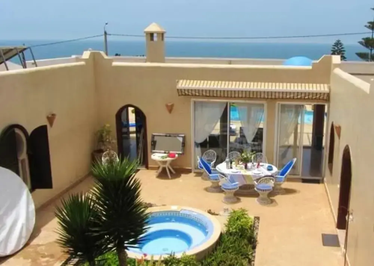 Villa With 4 Bedrooms in Mirleft, With Wonderful sea View, Private Pool, Enclosed Garden Near the Beach